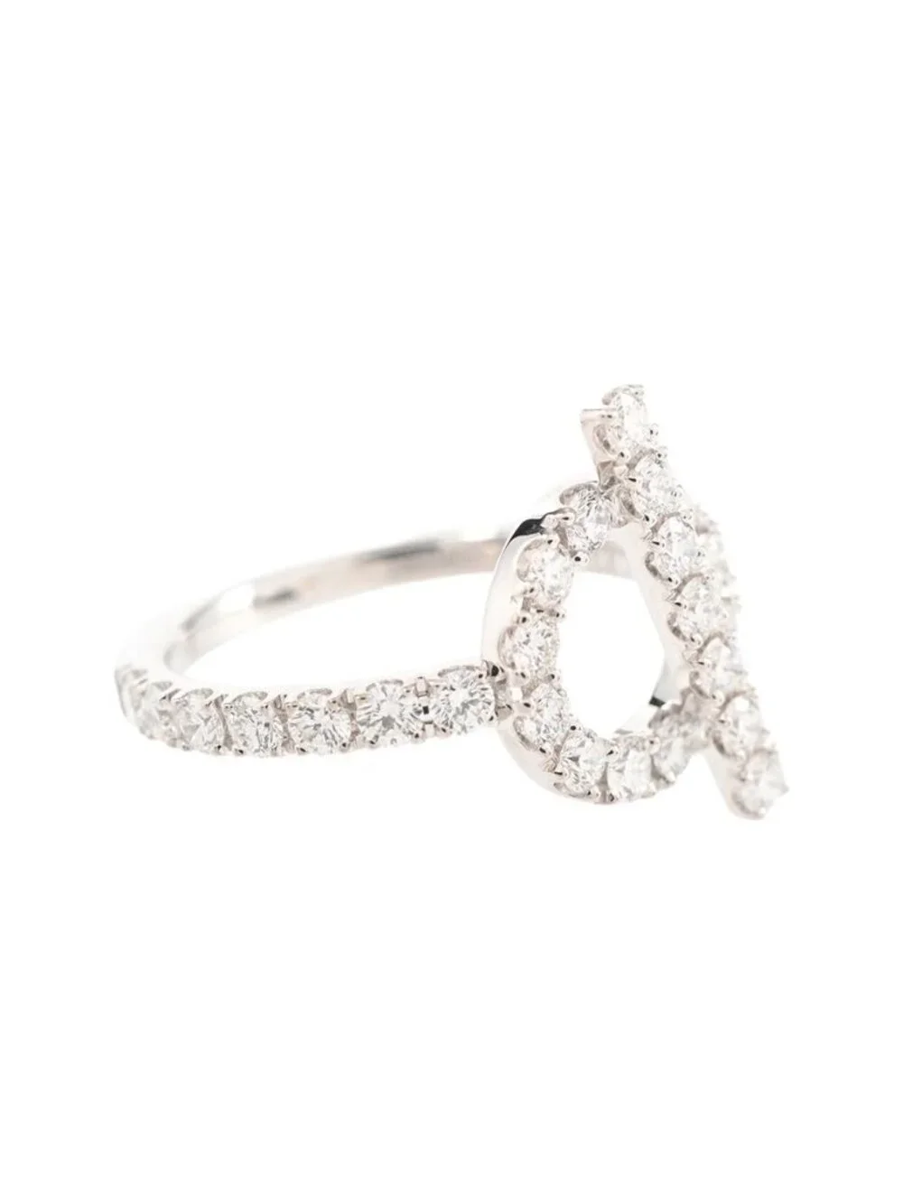 Hermes Ring Finesse White Gold